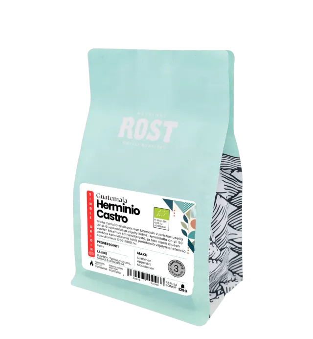 Rost Guatemala Herminio Castro koffiebonen 225 g bio