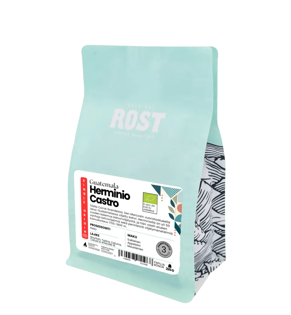 Rost Guatemala Herminio Castro koffiebonen 225 g bio