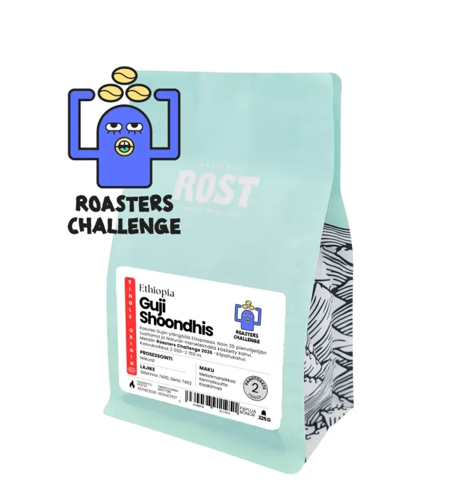 Rost Ethiopia Guji Shoondhisa koffiebonen 225 g natural