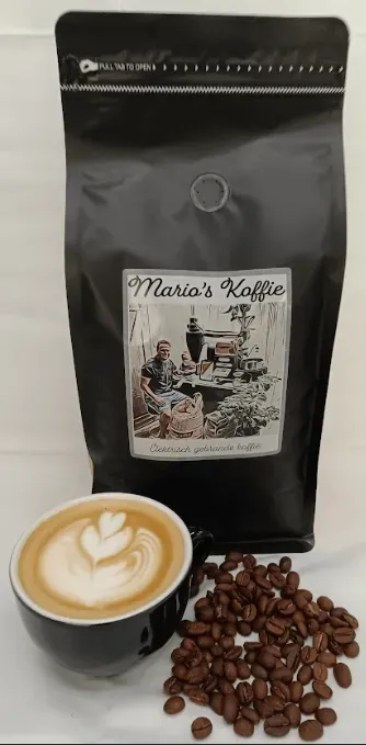 Mario's Koffie Sulawesi Kalossi koffiebonen 1kg fruitig