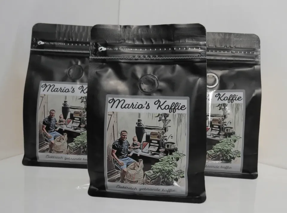 Mario's Koffie Proefpakket koffiebonen 3x 250g vers gebrand