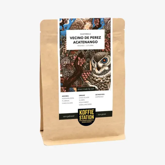 Koffiestation Guatemala Vecino de Perez koffiebonen medium