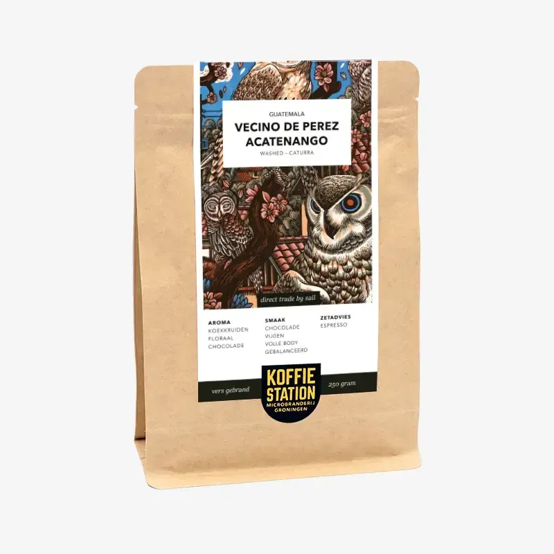 Koffiestation Guatemala Vecino de Perez koffiebonen medium
