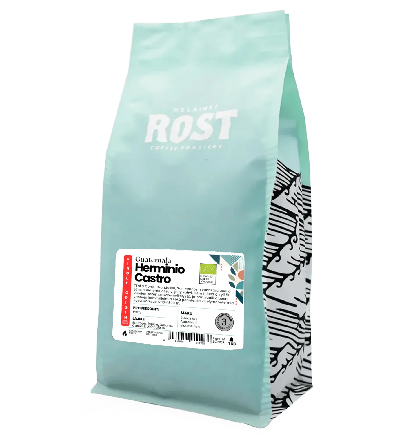 Rost Guatemala Herminio Castro koffiebonen 225 g bio