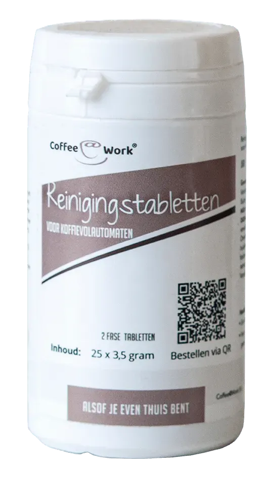 Coffee@Work 2-fase Reinigingstabletten 25 stuks ontkalkend