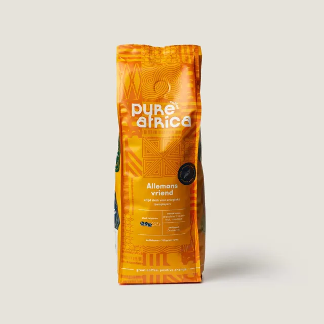 Pure Africa Allemansvriend koffiebonen 750gr biologisch
