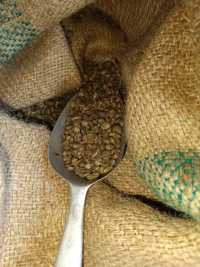 Mario's Koffie Sulawesi Kalossi groene bonen 500 g fruitig