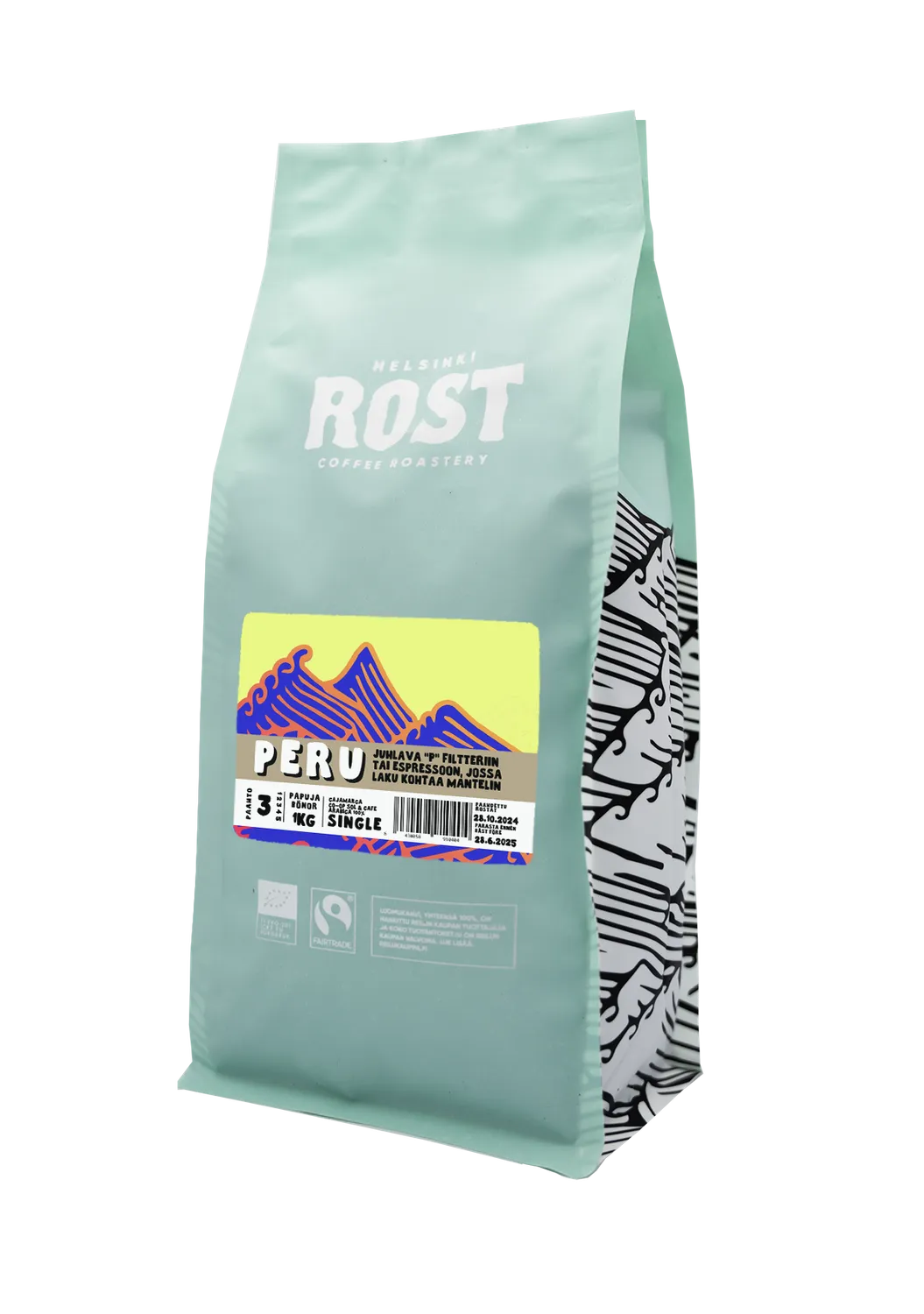 Rost Peru Cajamarca koffiebonen 225g medium gebrand