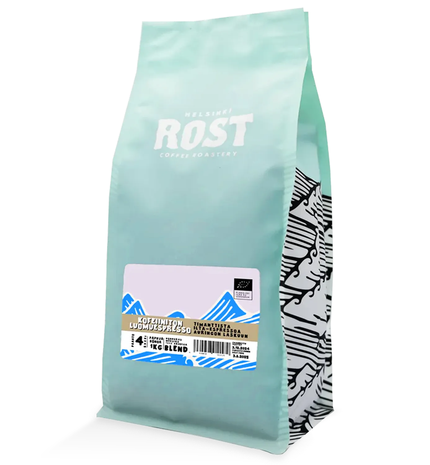 Rost Cafeïnevrije Espresso koffiebonen 225g donker gebrand