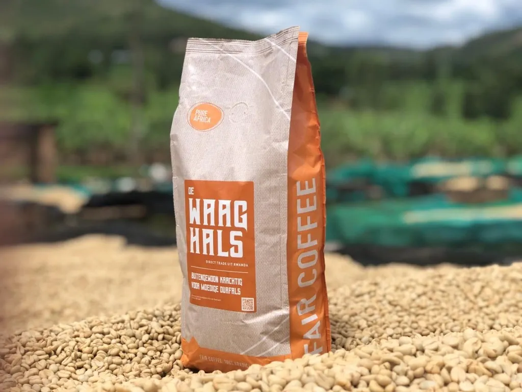 Pure Africa Coffee Waaghals koffiebonen 750gr vers gebrand