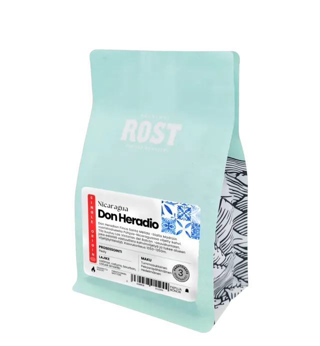 Rost Nicaragua Don Heradio koffiebonen 225g fruitig