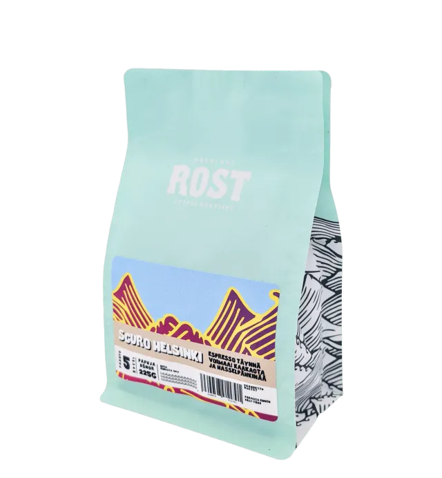 Rost Scuro Helsinki espressobonen 225g donker