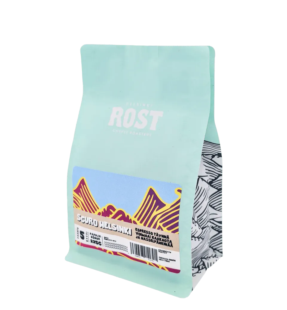 Rost Scuro Helsinki espressobonen 225g donker