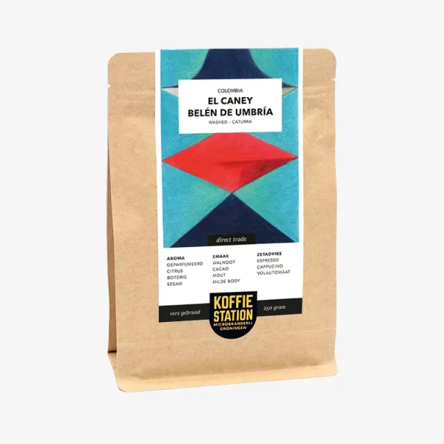 Koffiestation Colombia El Caney koffiebonen washed